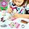30 Set Spring Craft Kit DIY Paper Pot Craft Make Your Own Flower Pots Standing Flowers Art Activities Fun Gift Craft Projects